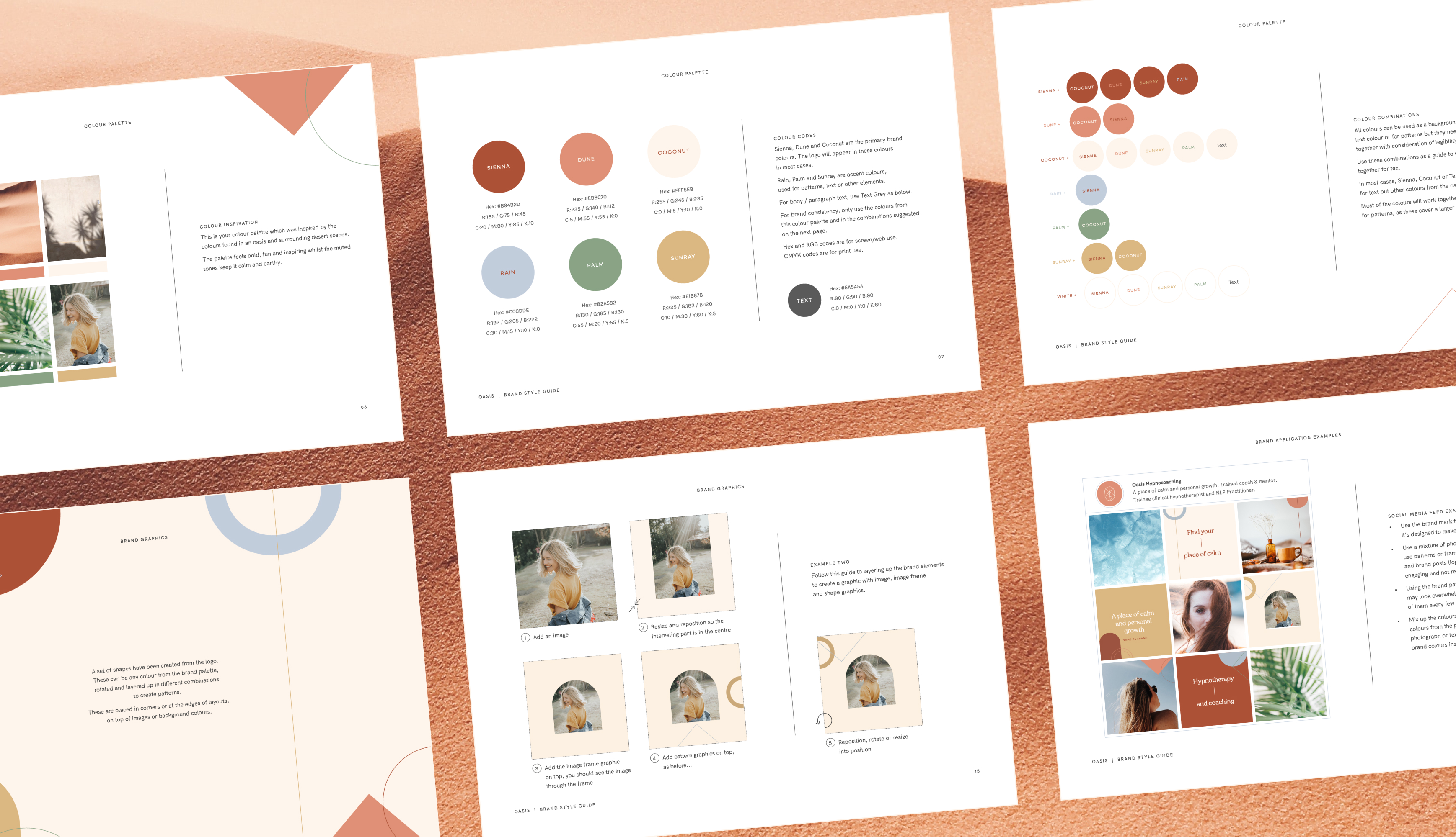 The Oasis brand guidelines document