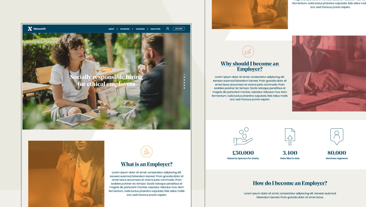 Network14 Website Pages
