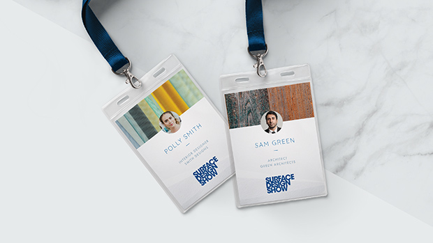 Surface Design Show ID Card